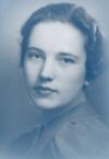 Headshot of black and white photo of Beatrice Bain