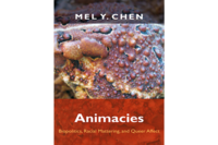 Book cover with close up of amphibian skin